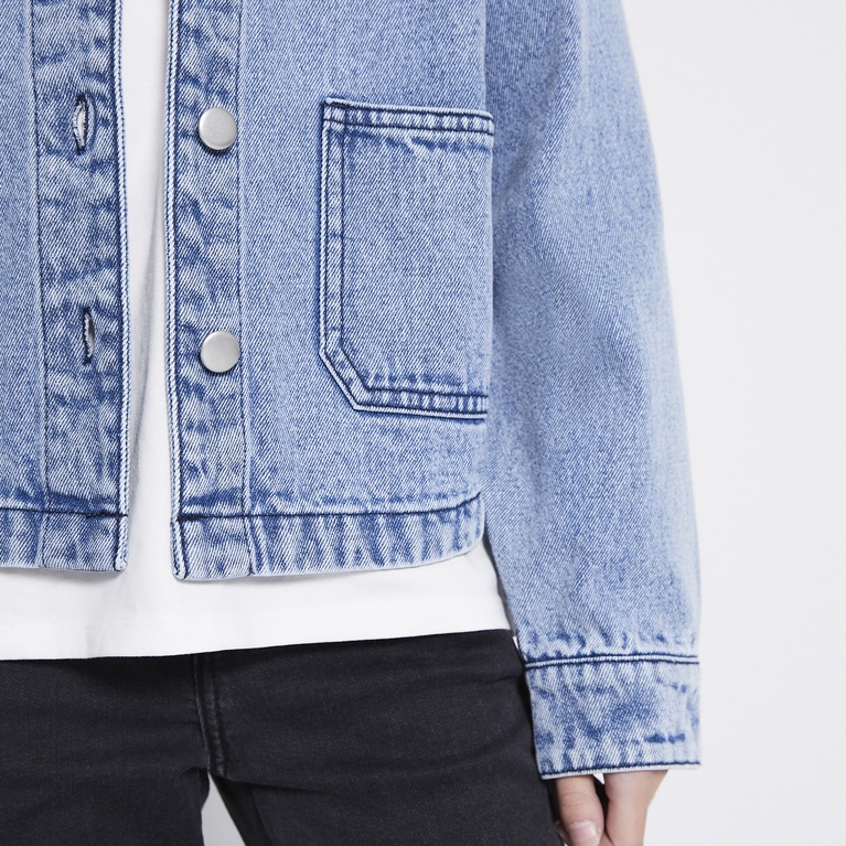 Twill Jacket "Kaley star" Denim blue